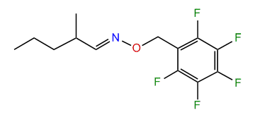 2-Methylpentanal o-(2,3,4,5,6-pentafluorobenzyl)-oxime